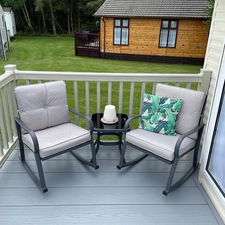 Lazy Bear Lodge Northumberland Swarland Dış mekan fotoğraf