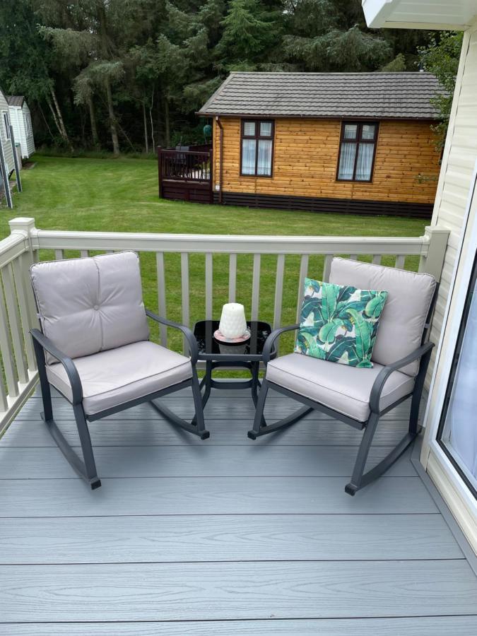 Lazy Bear Lodge Northumberland Swarland Dış mekan fotoğraf